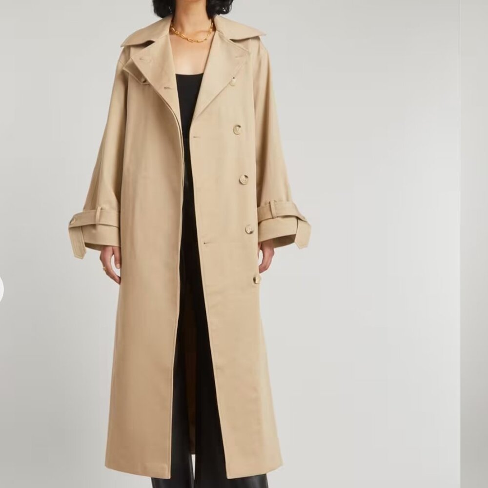 NWT ALIGNE Gilda Maxi Trench Coat- Bloggers Fav